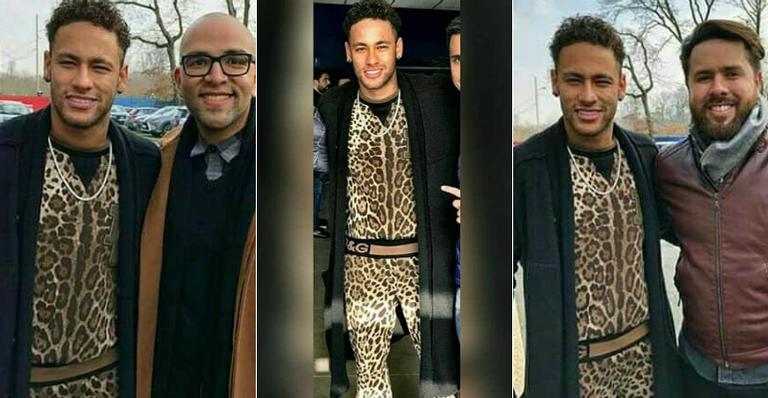 Extravagante? Neymar aposta em macacão de oncinha e divide opiniões