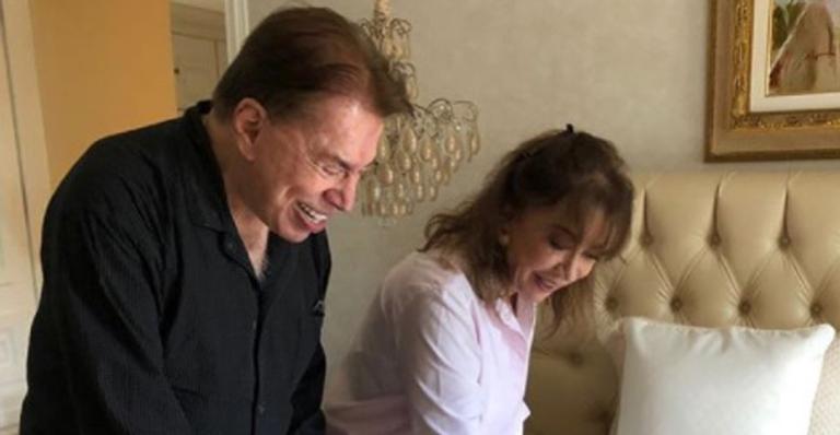 Silvio Santos e Íris Abravanel cuidam dos 3 netos recém-nascidos