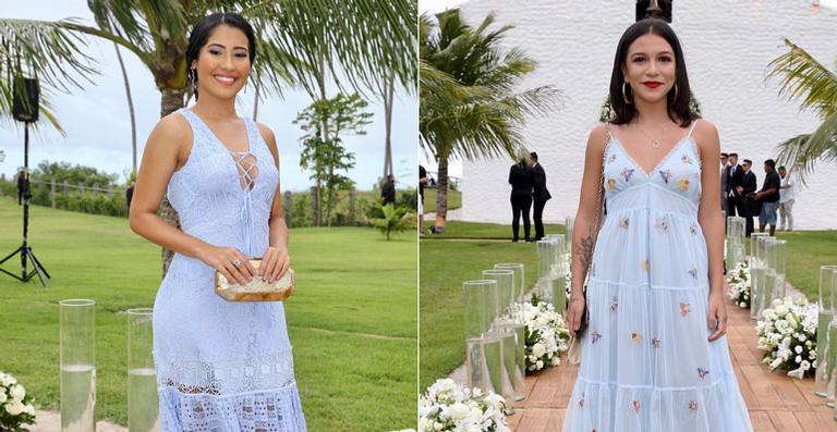 Veja os looks dos convidados no casamento de Whindersson Nunes e Luisa Sonza