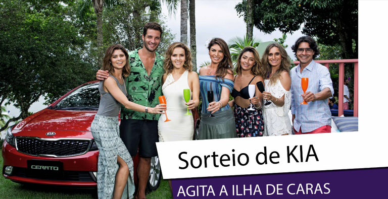 Sorteio de Kia agita a Ilha de CARAS 2018