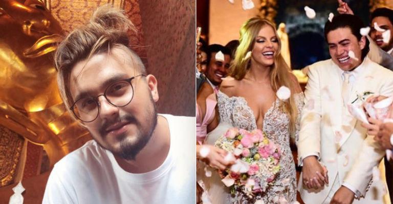 Luan Santana lamenta ausência no casamento de Whindersson e Luísa