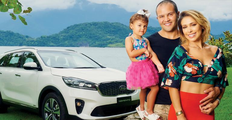 Na Ilha, influencer Bella Falconi exalta maternidade: “Me amo mais”