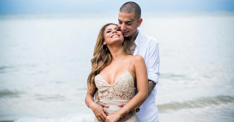 Lexa e Mc Guimê fazem ensaio pré-casamento em clima romântico em Ilha Bela