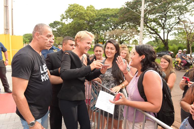 Xuxa comemora o aniversário da Casa X de Foz do Iguaçu