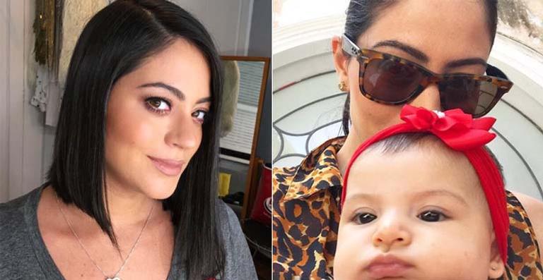 Carol Castro fala sobre deixar a filha para trabalhar