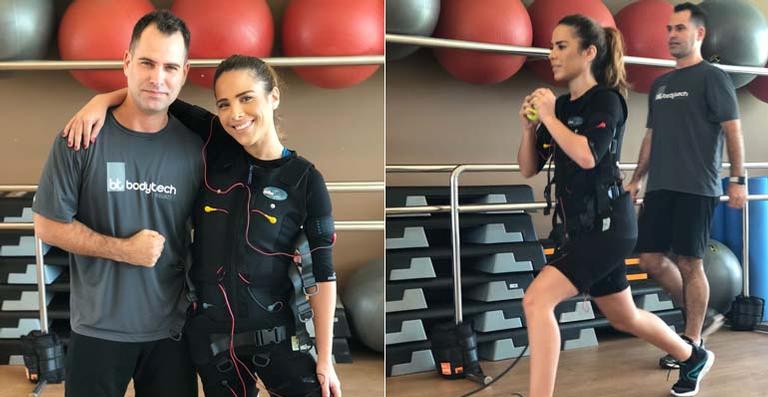 Wanessa Camargo faz treino intenso para seus novos projetos na música