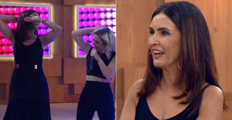 Fátima Bernardes dança ‘Ragatanga’ e internet vai à loucura
