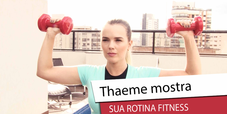 Thaeme revela sua rotina de exercícios fitness