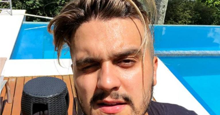 Após críticas, Luan Santana se compara a cachorro e ironiza seu novo visual