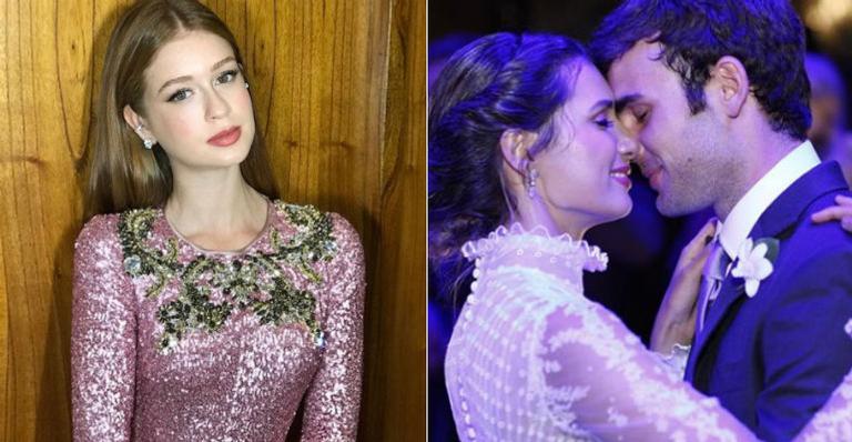 Marina Ruy Barbosa brilha (literalmente) no casamento de Juliana Carvalho e Antonio Bordon