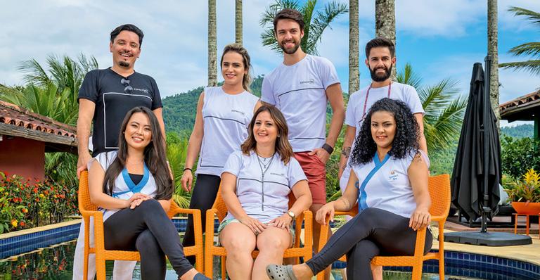 Na Ilha, equipe do Espaço Be e do Buddha Spa festeja ótima temporada
