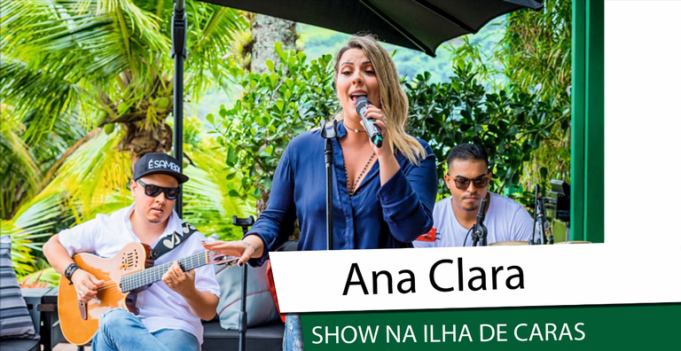 Ana Clara faz show vip na Ilha de CARAS