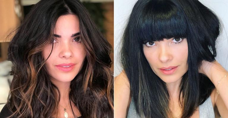 Novo visual! Vanessa Giácomo adere ao cabelo com franja