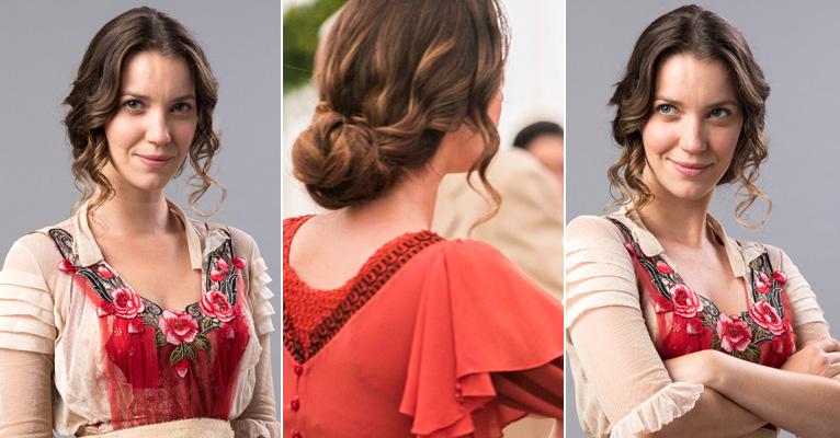 Orgulho e Paixão: Aprenda o passo a passo do penteado de Elisabeta
