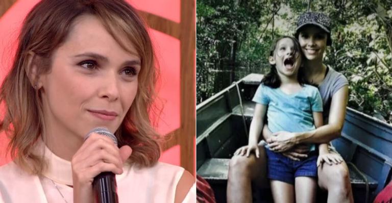 Débora Falabella fala sobre a relação com o ex na criação da filha, Nina: ‘Convivência diferente’