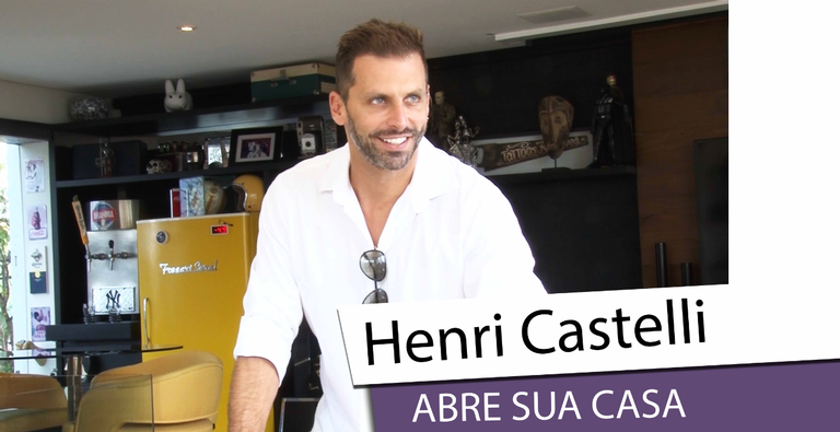 Conheça a nova decoração do apartamento de Henri Castelli