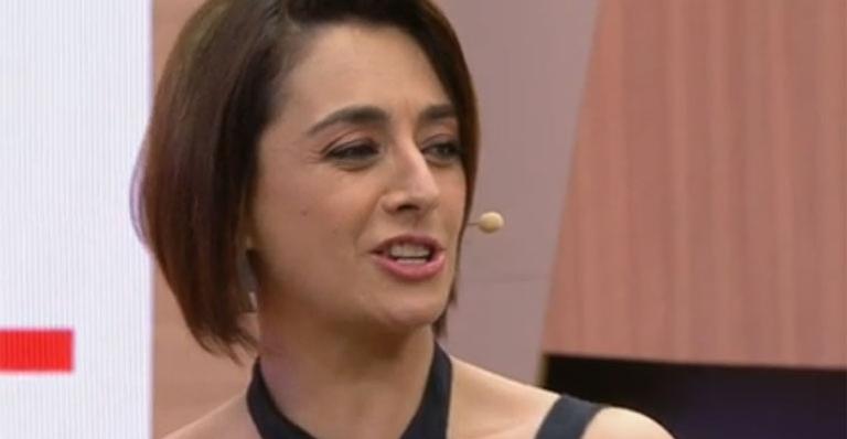 Cátia Fonseca relembra mico no primeiro encontro com o marido após usar jaqueta que comprou em saldão