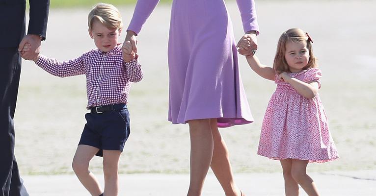 George e Charlotte terão papéis importantes no casamento do Príncipe Harry