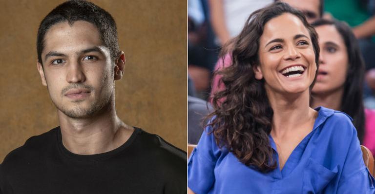 Gabriel Leone e Alice Braga serão Eduardo e Mônica no cinema