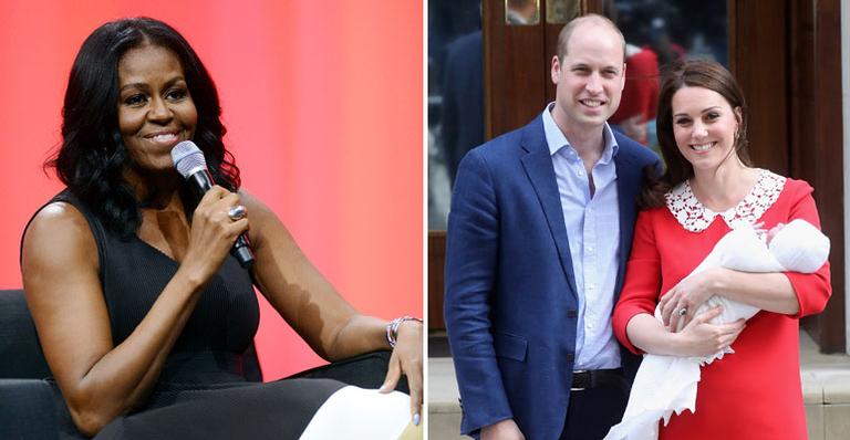 Michelle Obama quer conhecer o novo filho de Kate e William