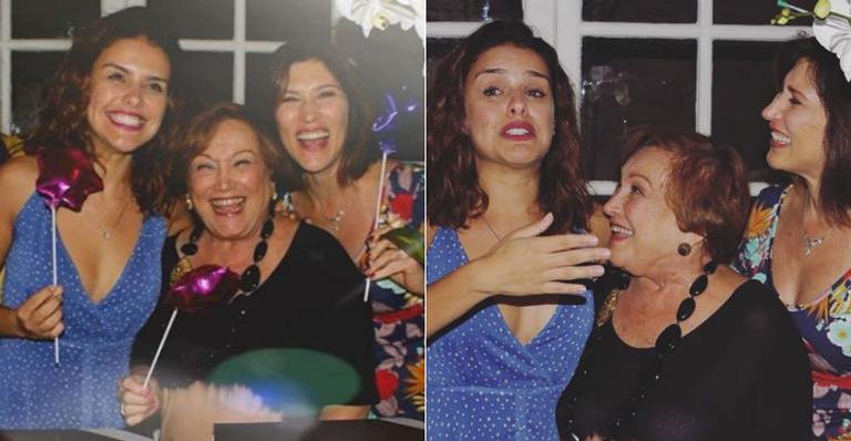Paloma Bernardi ganha festa surpresa e vai às lagrimas