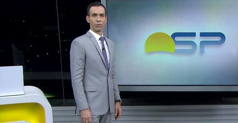 César Tralli assume comando do ‘Bom Dia SP’ e assusta fãs