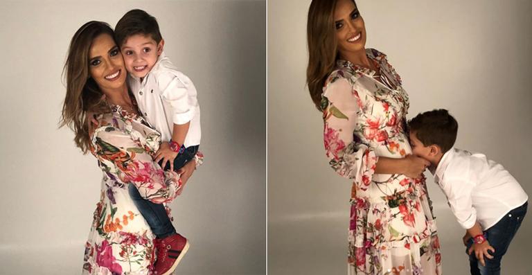 Karyn Bravo anuncia que está grávida de uma menina