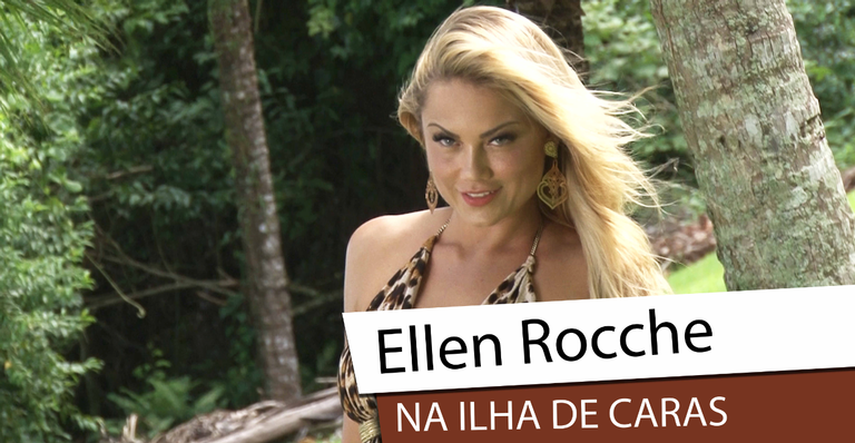 Ellen Rocche faz ensaio sensual na Ilha de CARAS​