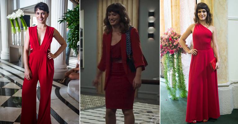 Relembre os 10 looks vermelhos mais arrasadores de Clara, em O Outro Lado do Paraíso