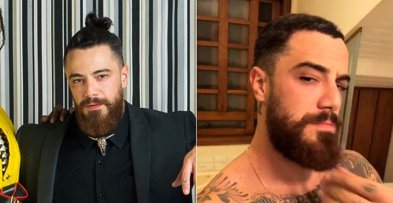 Felipe Titto dá adeus ao coque de Odair de ‘O Outro Lado do Paraíso’