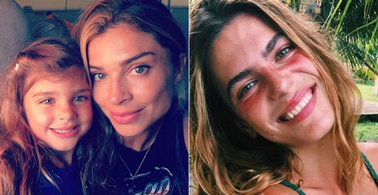 Grazi Massafera posta foto com a filha, Sofia, e Mariana Goldfarb elogia: “Lindas”