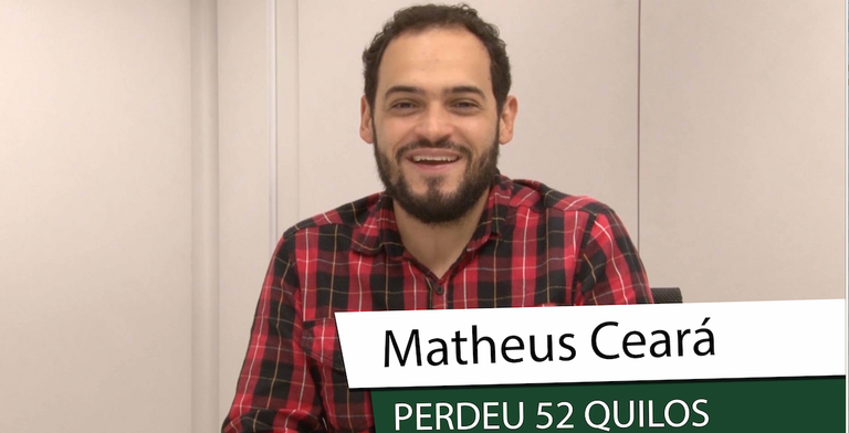 Matheus Ceará fala sobre a cirurgia que o fez perder 52 quilos