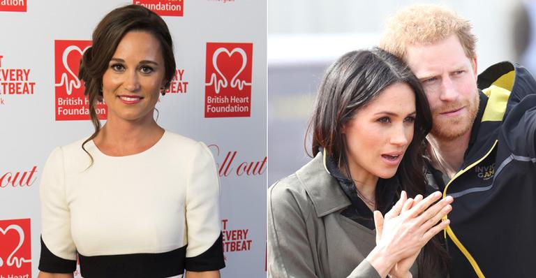 Pippa, irmã de Kate Middleton, não foi convidada para a festa de Meghan e Harry