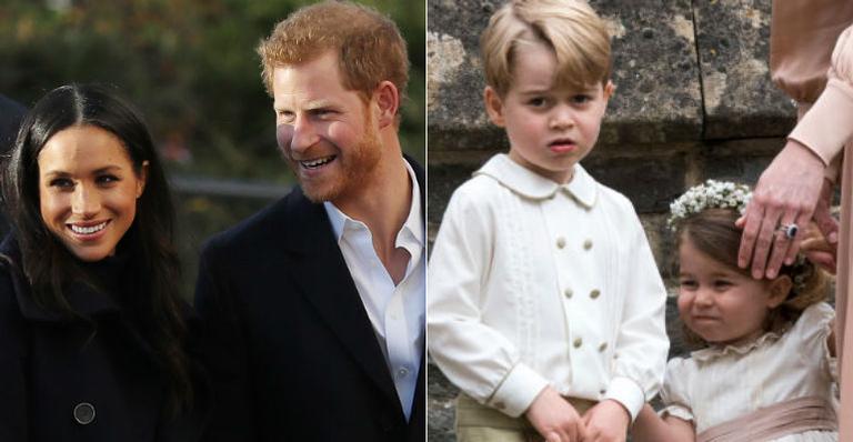 Príncipe Harry e Meghan Markle escolhem damas de honra e pajens