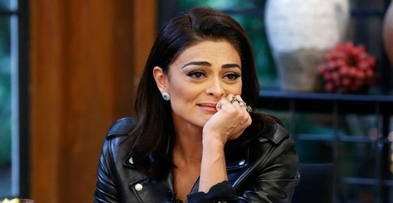 Após viagem com o marido, Juliana Paes se derrete ao reencontrar os filhos