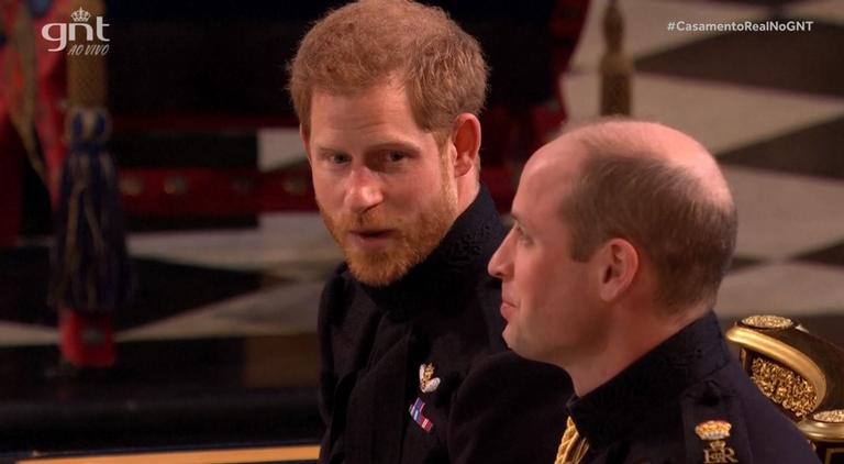 Harry quebra uma tradição real ao aparecer para sua união com Meghan Markle