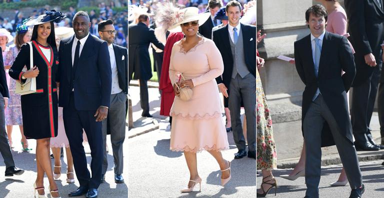 Oprah Winfrey, Idris Elba e mais famosos vão ao casamento real