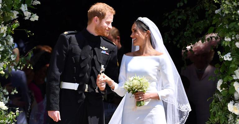 Estilista diz que Harry a agradeceu pelo vestido de Meghan Markle