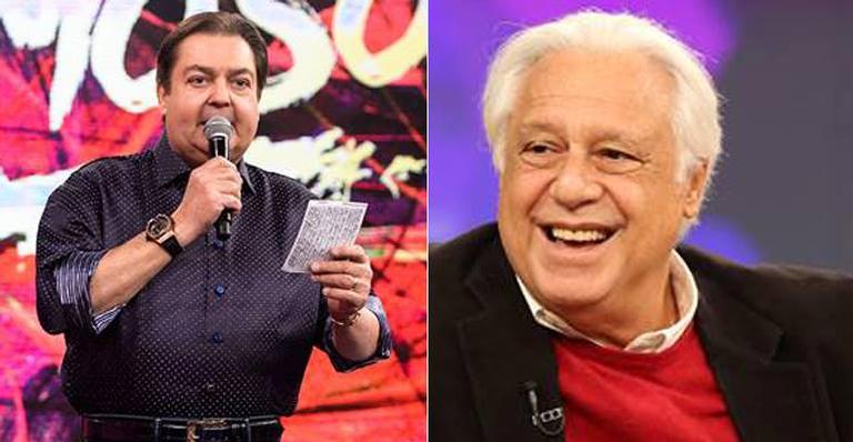 Faustão brinca com suposto vídeo de Antônio Fagundes