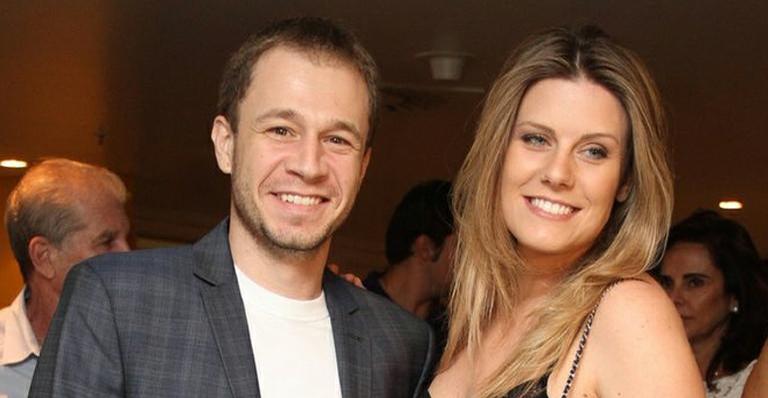 Tiago Leifert ganha romântica declaração da esposa, Diana Garbin