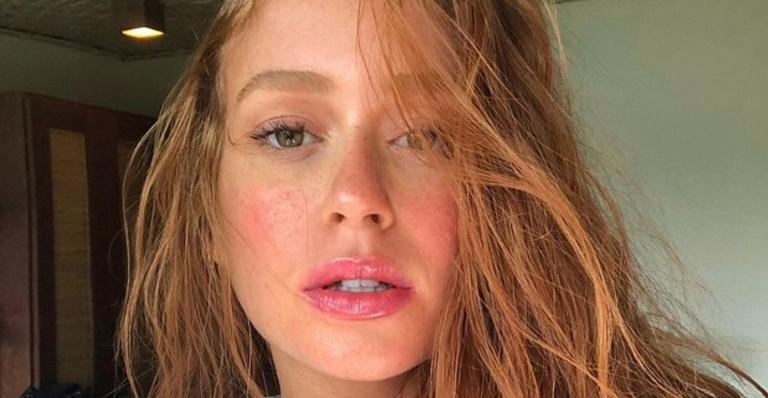 Marina Ruy Barbosa aparece mais “quente” do que nunca e fã brinca: “É fogo da fogueira”