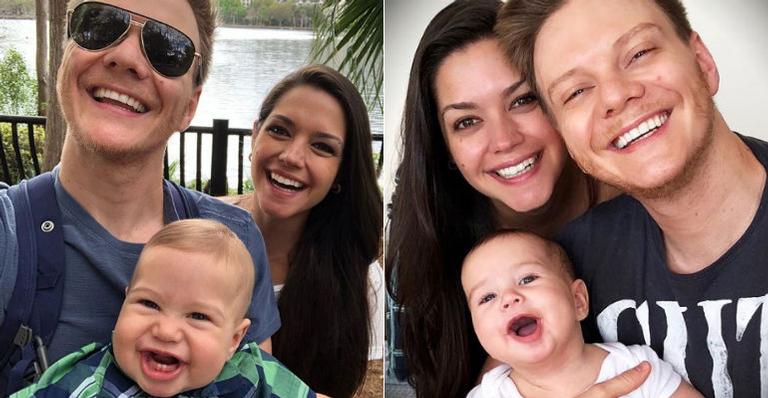 Michel Teló e Thais Fersoza comemoram 10 meses do filho, Teodoro, e encantam a web