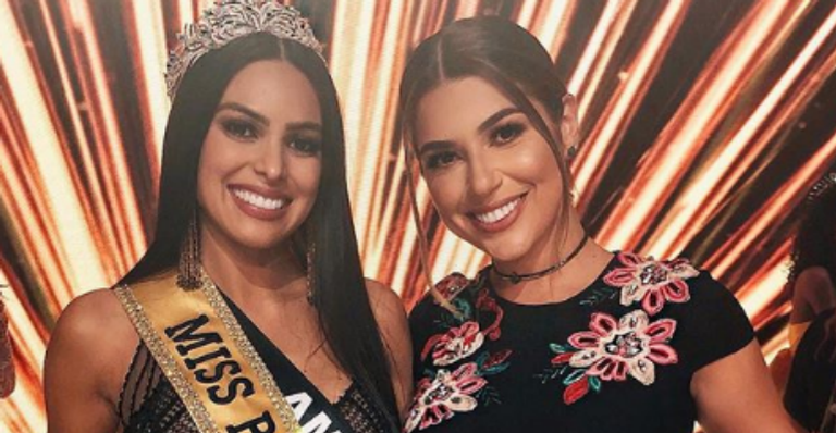 Vivian Amorim comemora vitória de amazonense no Miss Brasil 2018
