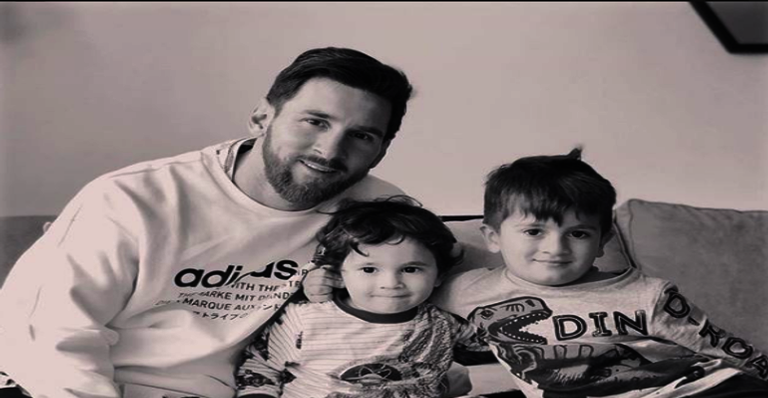 Filhos de Messi mostram empolgação ao torcer pelo pai