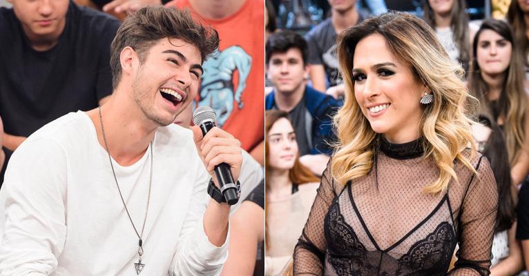 Rafa Vitti posta selfie e Tatá Werneck reage: “Está parecendo um desenho animado”
