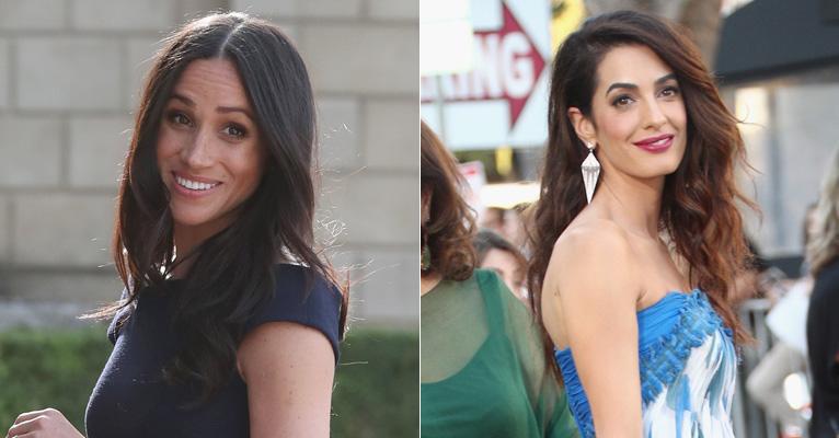 Amigas! Amal Clooney tem ajudado Meghan Markle a se adaptar a Londres