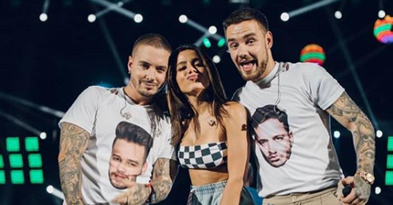 Anitta se apresenta no México ao lado de Liam Payne, do One Direction