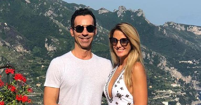 Ticiane Pinheiro e Cesar Tralli comemoram 6 meses de casamento na Itália
