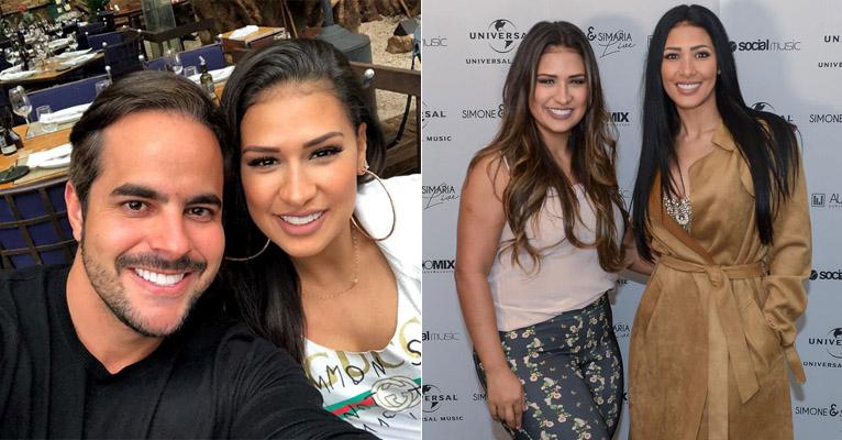 Marido de Simone nega briga e explica por que não segue Simaria nas redes sociais