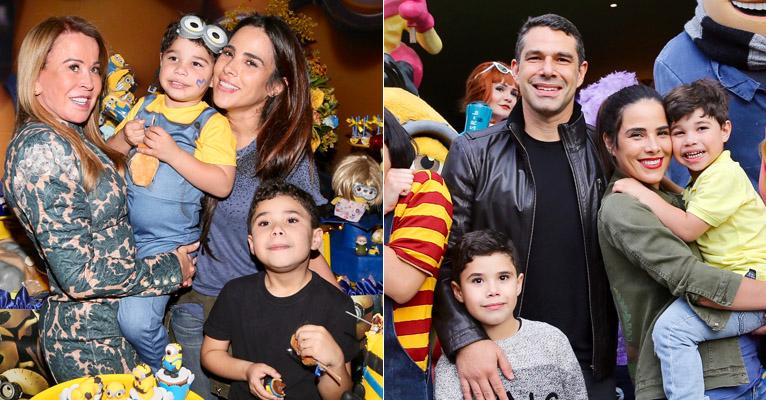 Wanessa Camargo comemora os 4 anos do caçula, João Francisco